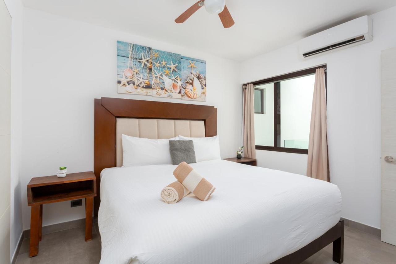 Quinto Sol 18 - Apartment Near Beach - Rooftop Pool - Aldea Zama 툴룸 외부 사진